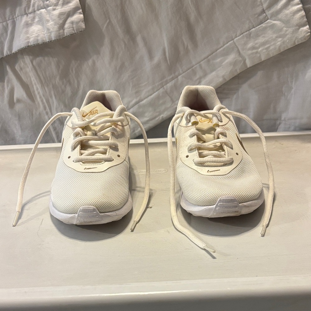 Nike Cream Athletic Sneakers